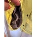 NWT Nuage Waterproof Jacket, Acid Yellow, Size Medium, Invisiprint Polka Dots