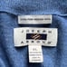 Joseph Abboud 100% Merino Wool Blue Quarter Zip Pullover Sweater Men's size XL