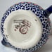 Polish pottery open sugar bowl