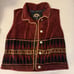 Vintage County Clothing Co. Stylish Red Vest