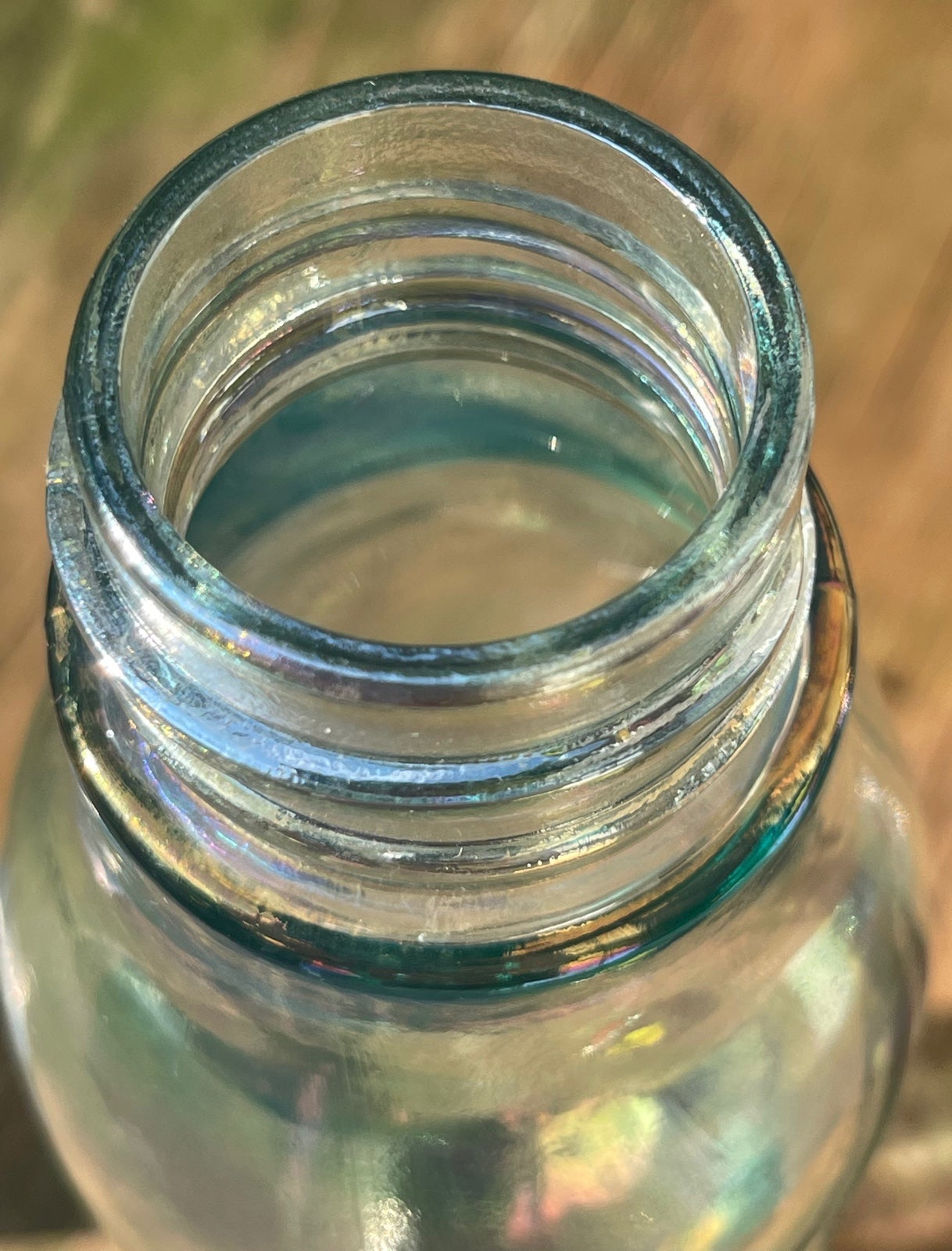 Starbucks 2019 Winter Iridescent Glass shops 20oz Bottle-NWOT