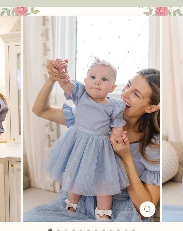 Mommy & Me Dress (XXL Mom & 6-9 Months Baby)