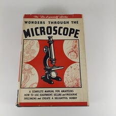 Wonders Through The Microscope Popular Science Monthly 1934 Illustrated HCDJ