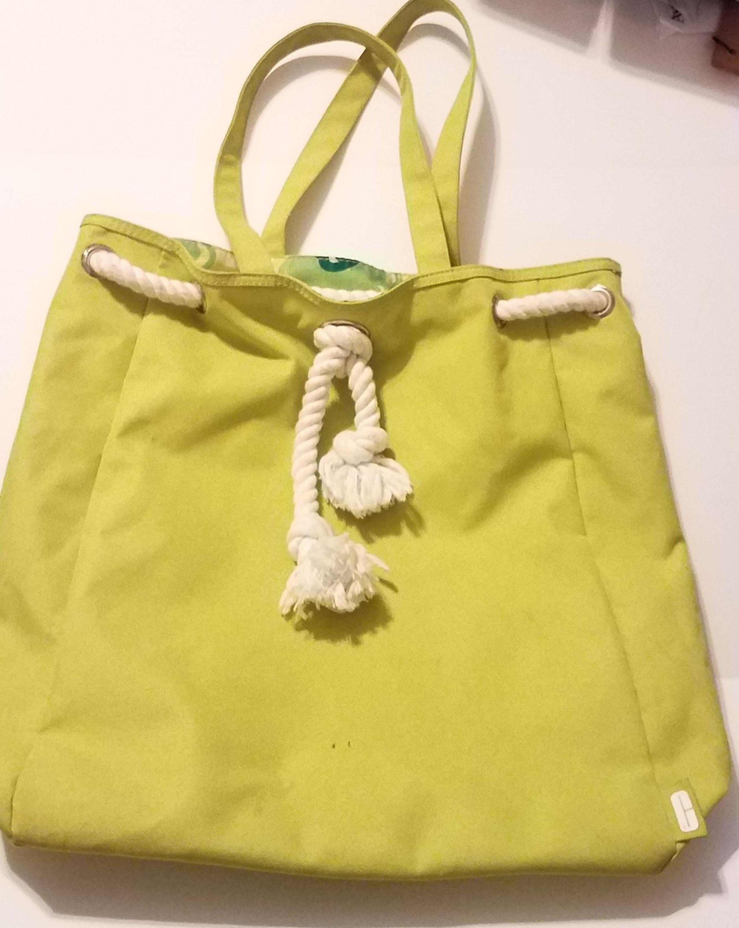 Clinique Yellow Tote Bag Weekender