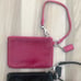 Vintage coach poppy wristlet hot pink