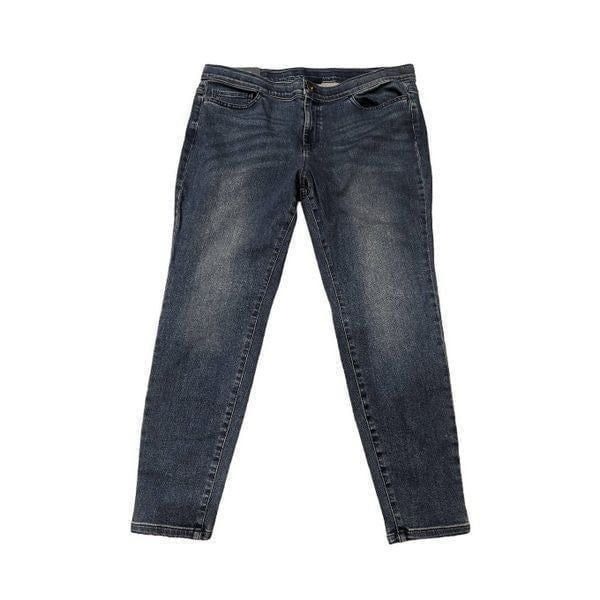 J.Jill Denim Women's Blue Amalfi Wash 5-Pocket Legging Jeans Size 14P NWT