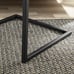 Shape Metal End Table, Espresso/Black -FHSLJDH221