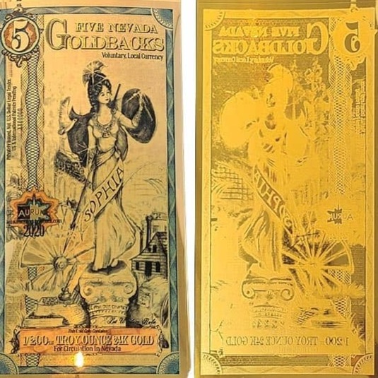 Nevada GoldBack 5