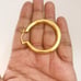 Fine Jewelry 14 K Yellow Real Gold Earrings, Hallmark Certified