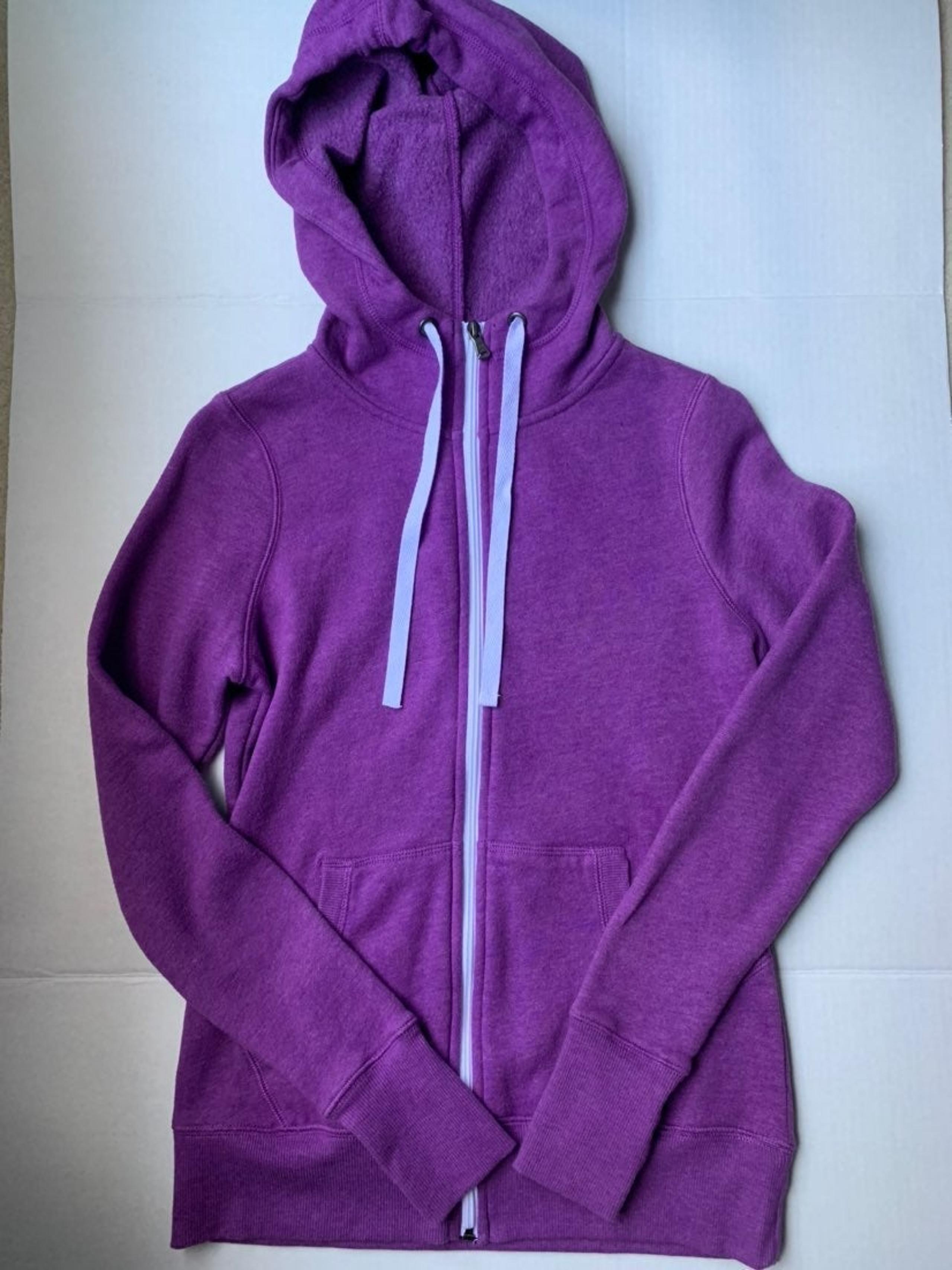 TEK GEAR Women’s Purple Hooded Sweater XS