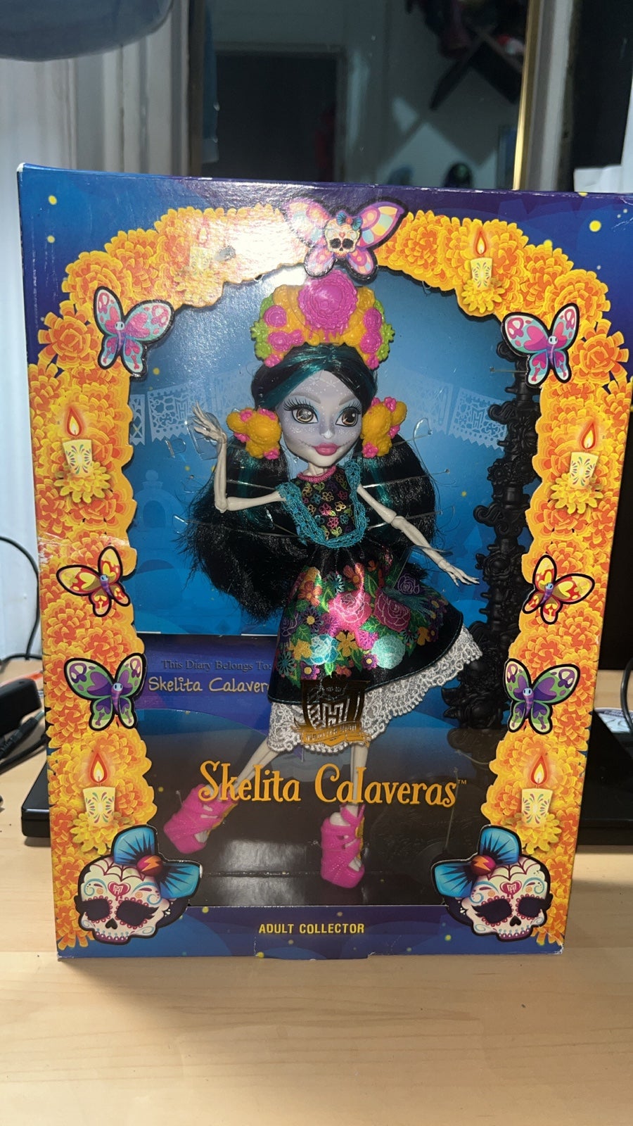(RARE) Monster High Skelita Calaveras adult collector doll