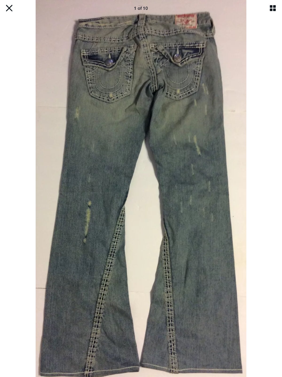 TRUE RELIGION JOEY BIG T JEANS 28 x 32