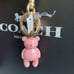 NWT Coach Pink Bear Charm