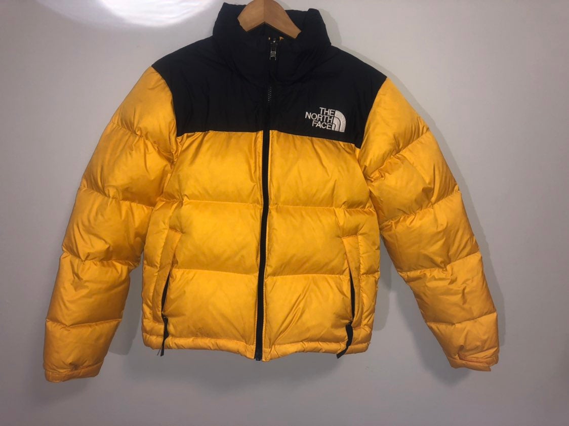 Womens xs summit gold yellow nuptse 700