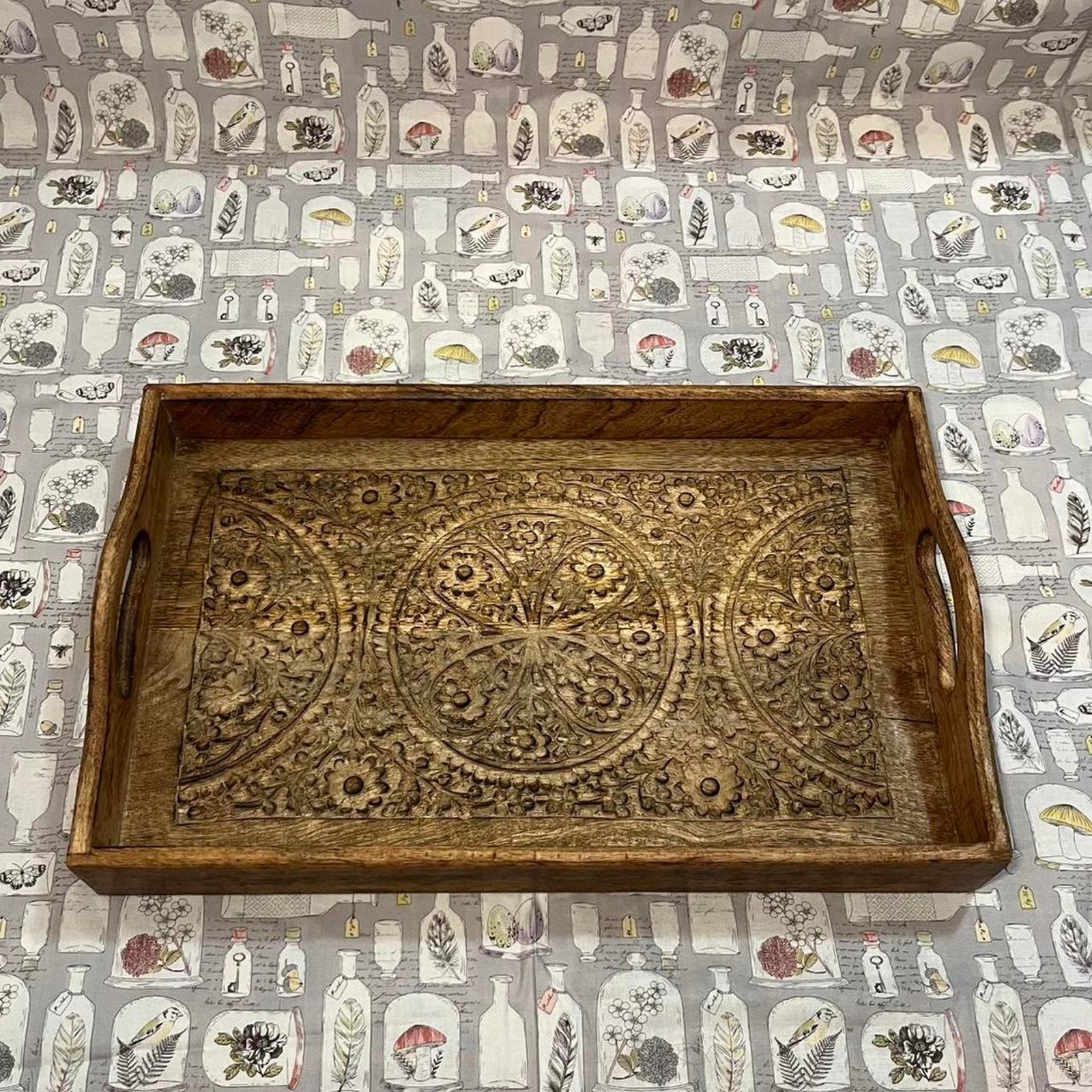 Beautiful carved wooden