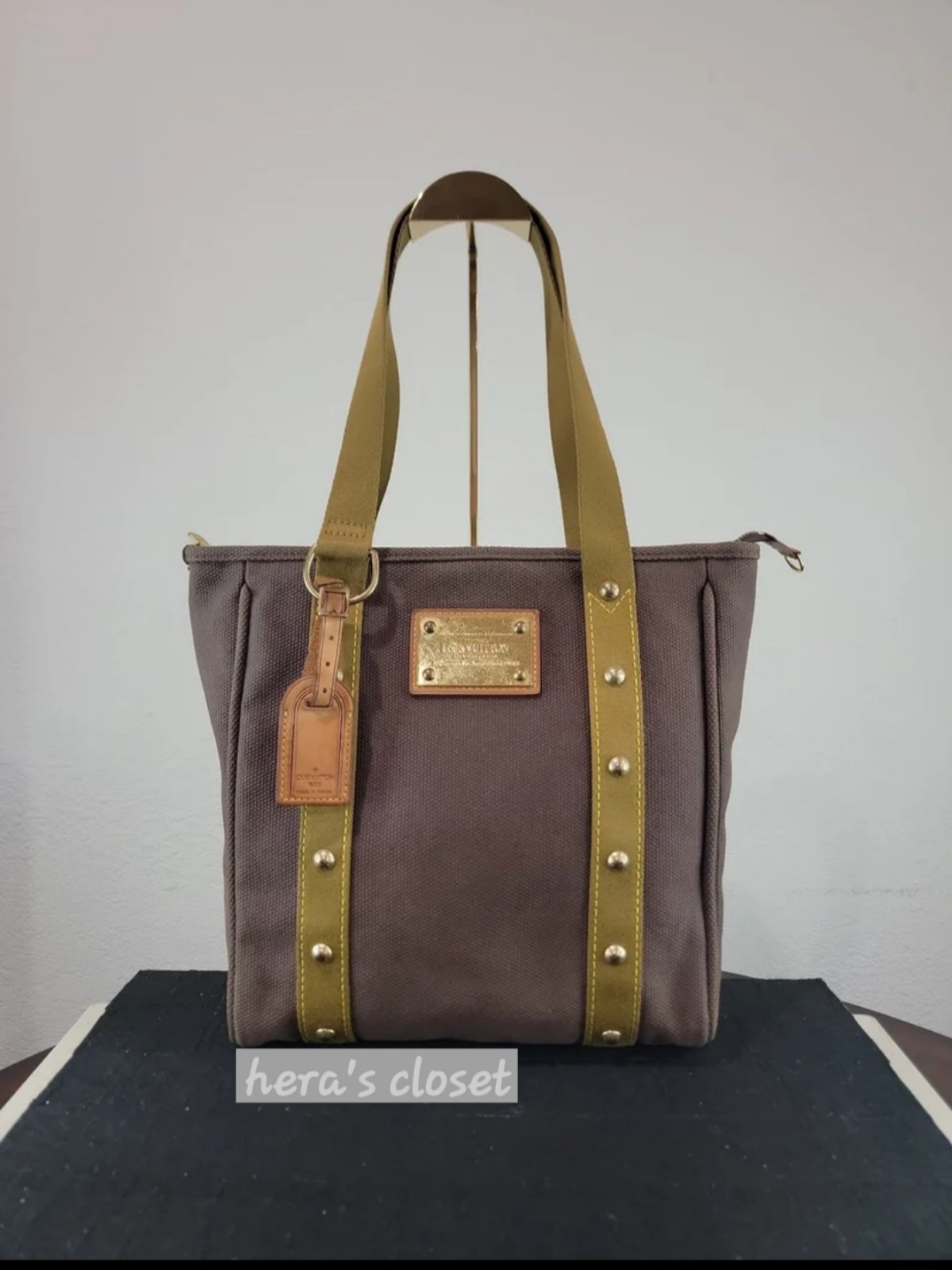 LOUIS VUITTON Toile Antigua Cabas MM 2006