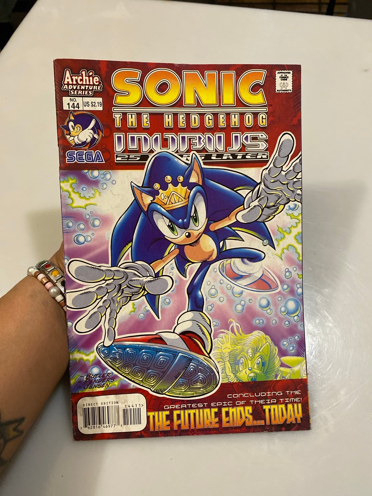 Sonic The Hedgehog #144 ( 2005 Archie Comics) SEGA Genesis