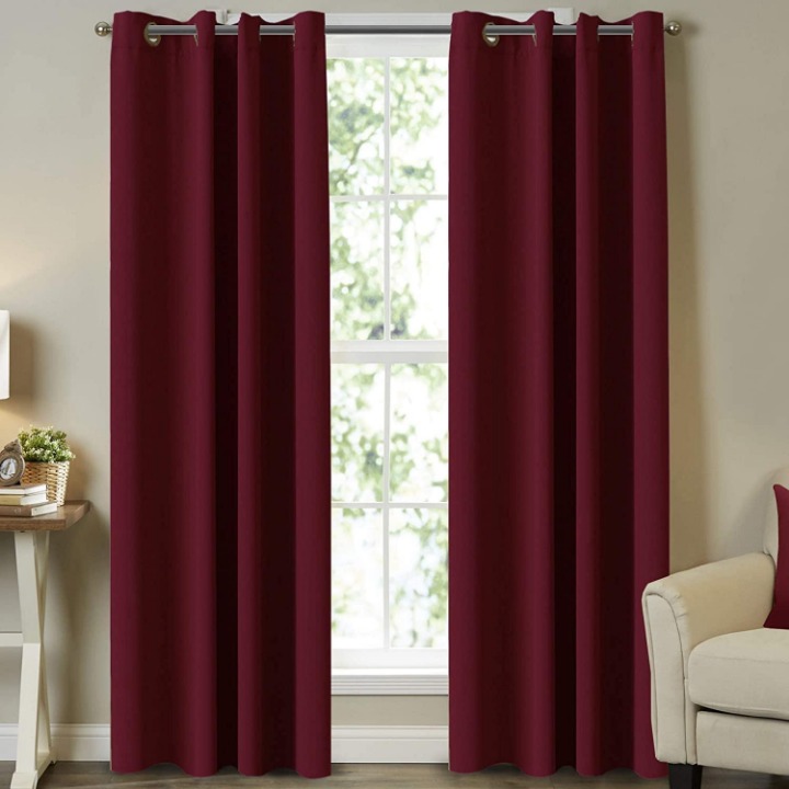 Sliding Glass Patio Door Microfiber Blackout Panel Drapes
