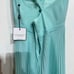 Laundry By Shelli Segal Mint Pleated Chiffon Midi Dress Sz 0 NWT