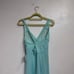 Laundry By Shelli Segal Mint Pleated Chiffon Midi Dress Sz 0 NWT