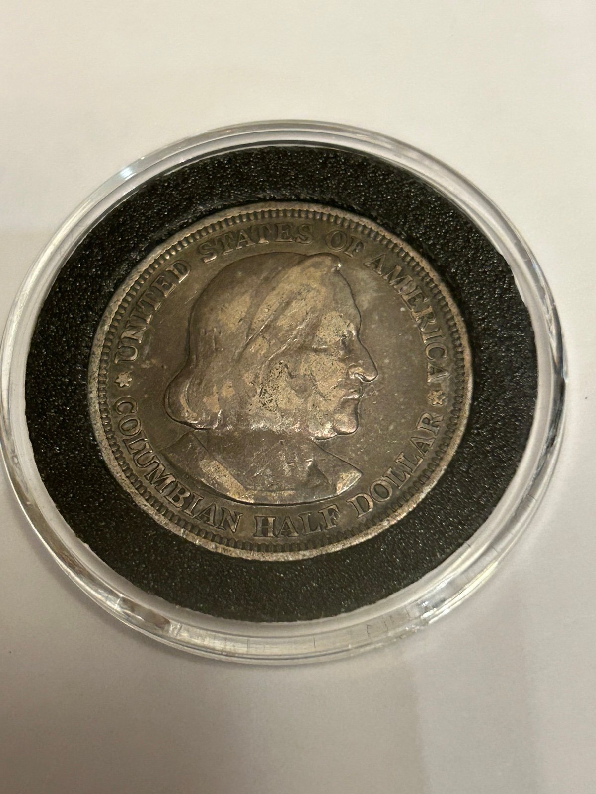 1892 silver Half dollar