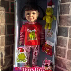 My Life As Grinch Brunette Cindy Lou Doll