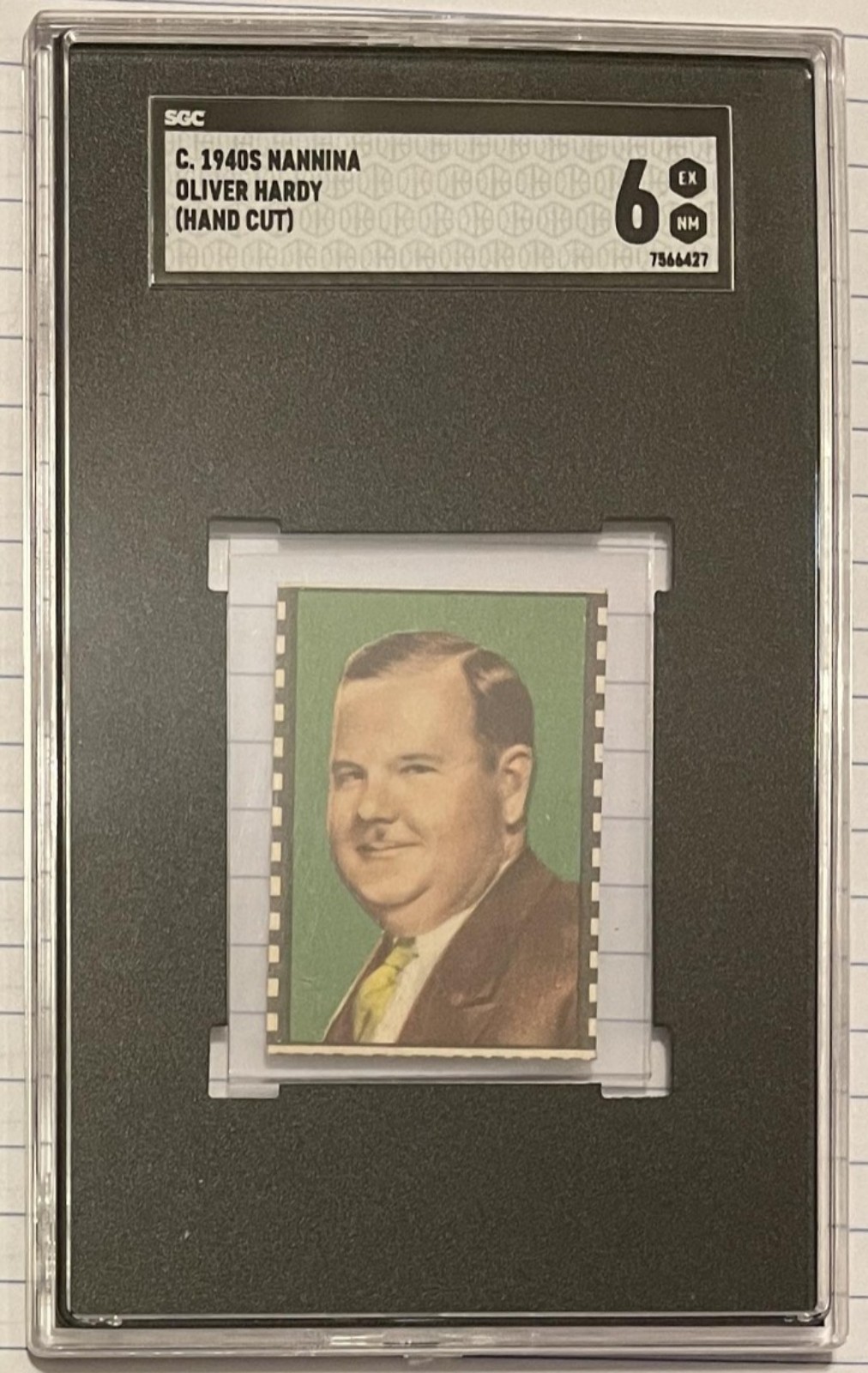 1940 Nannina, Oliver Hardy, SGC 6! Highest Graded! [Italian Set]