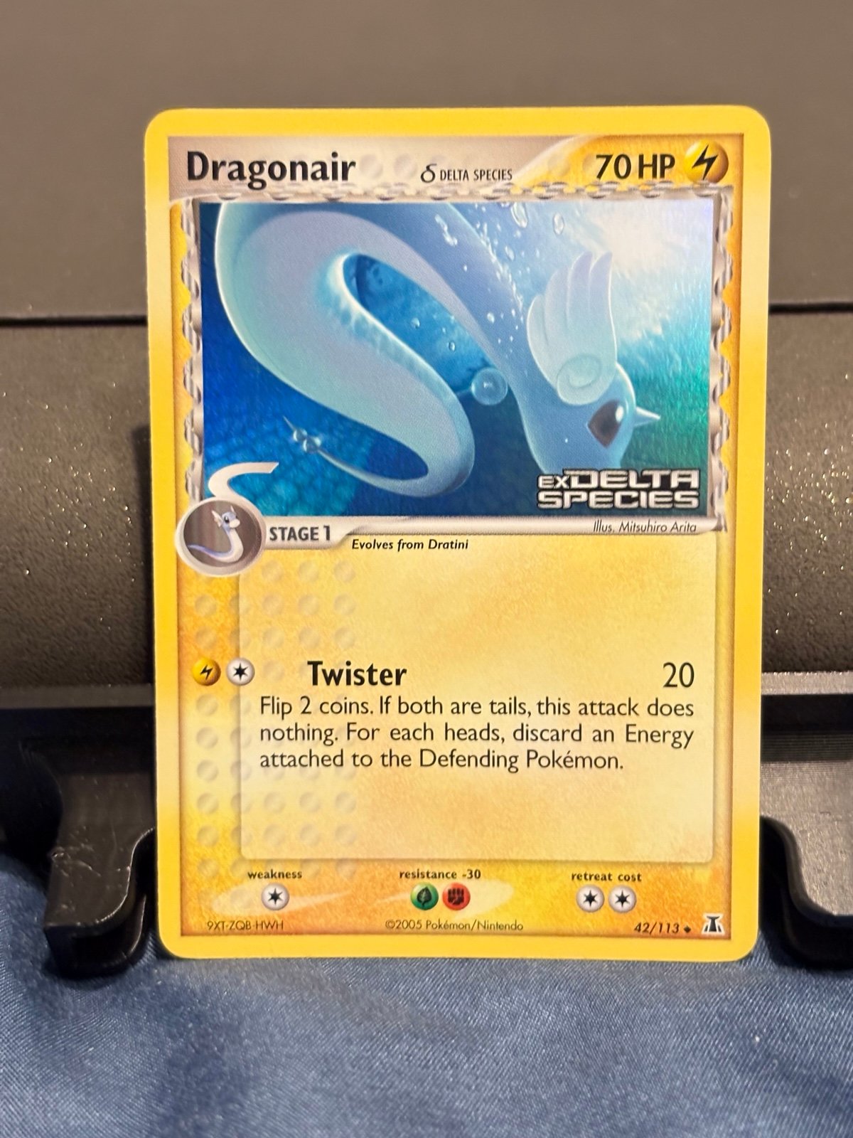 Pokémon TCG Dragonair Stamped Reverse Holo - EX Delta Species 42/113 Pokémon