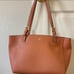 Tory burch leather tote E.U.C