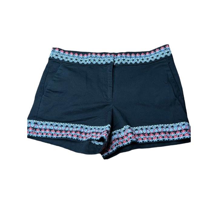 Loft Black Shorts Cotton Blend Size 6