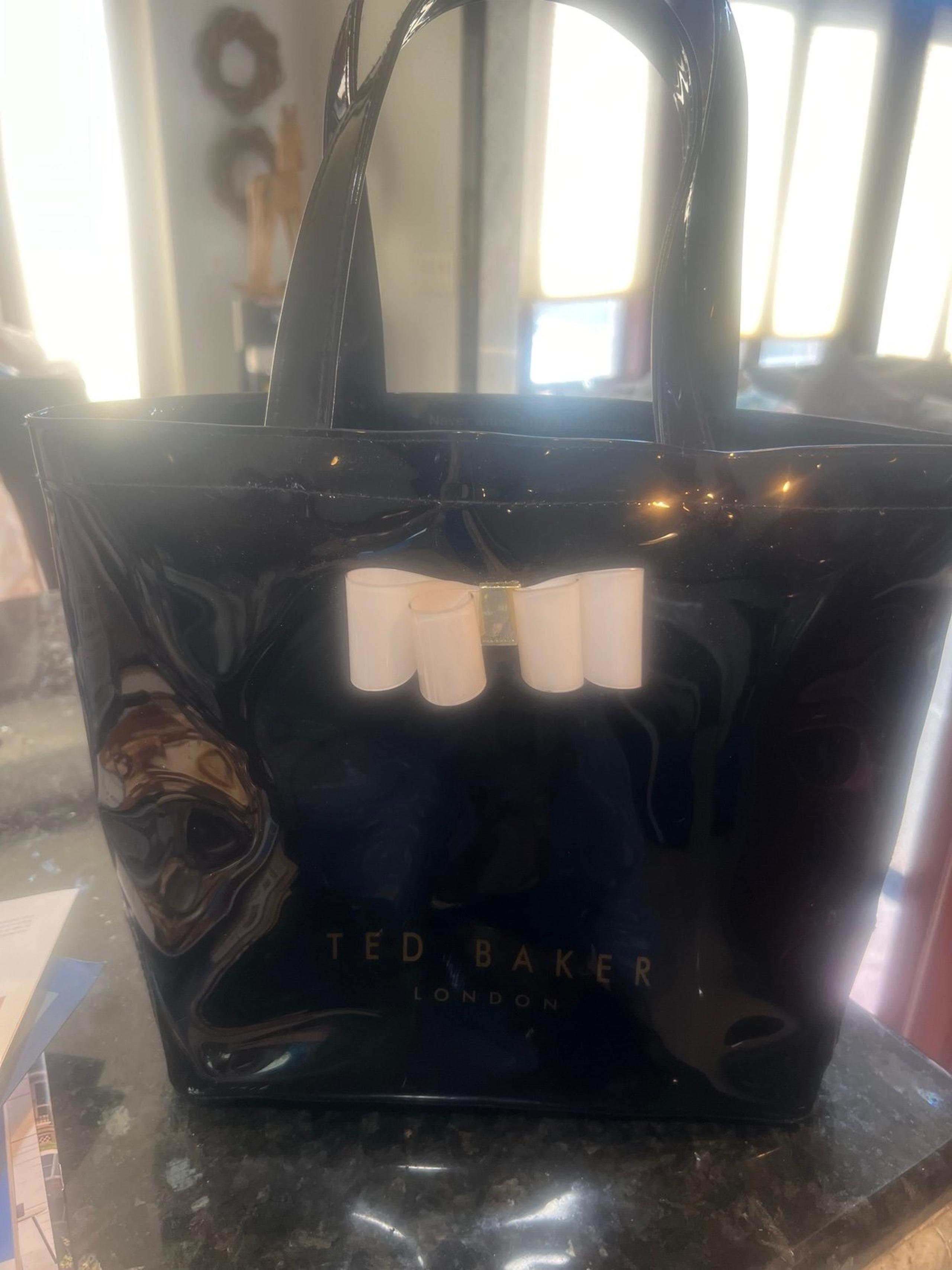 Ted Baker Black Patent Tote