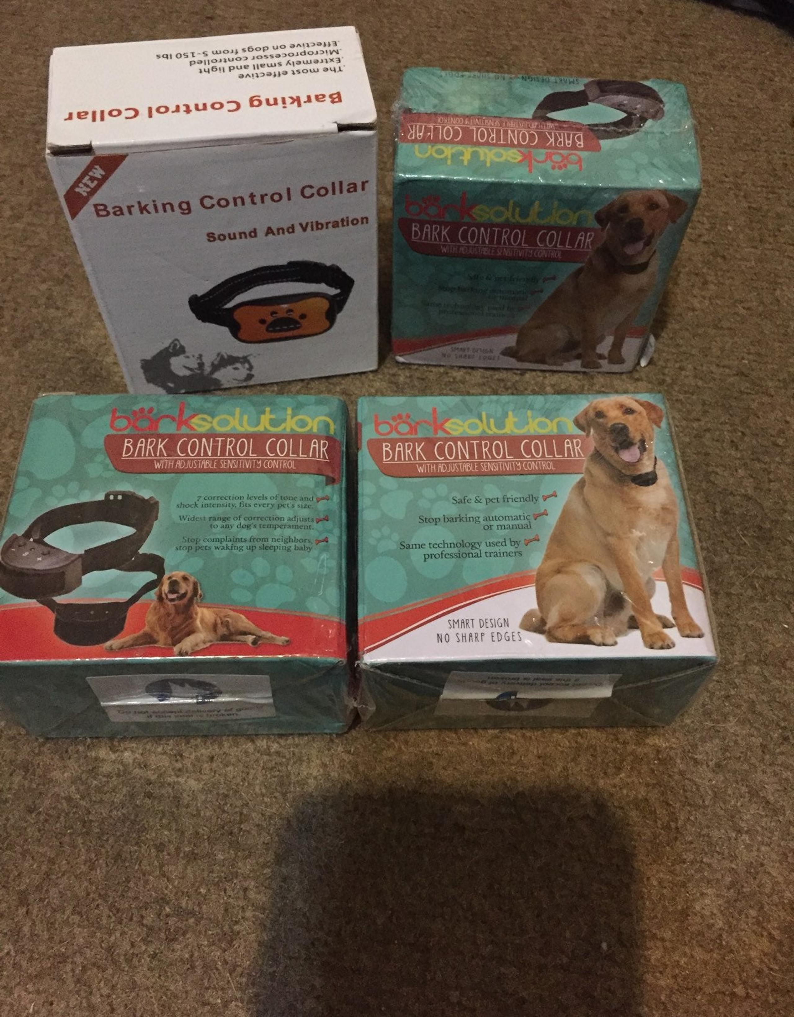 Dog bark control