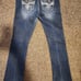 Rock Revival Betty 27 Boot Cut Embellished Bling Sequin Pockets