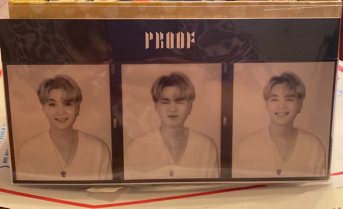 Bts Suga Proof Photo