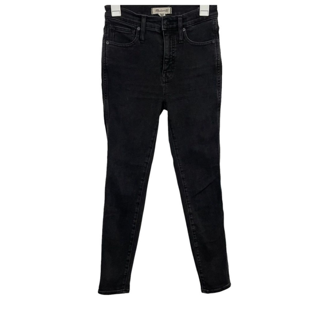 Madewell Black High Waisted Skinny Jeans