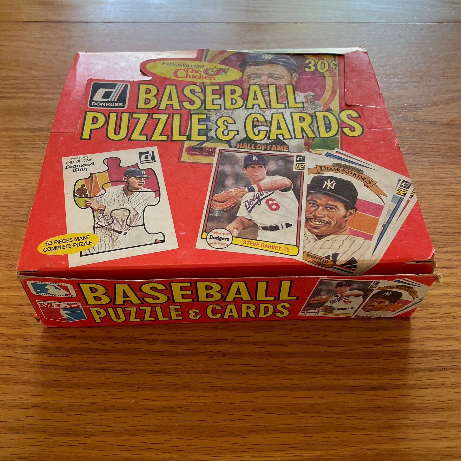 1982 Donruss MLB Cards In Box