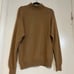 Unbranded 100% Camel Hair Turtle Neck Jumper Men's Sweater Made in Scotland
