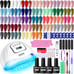 Gel Nail Polish Kit with UV Light, 32 Colors, Perfect Gift