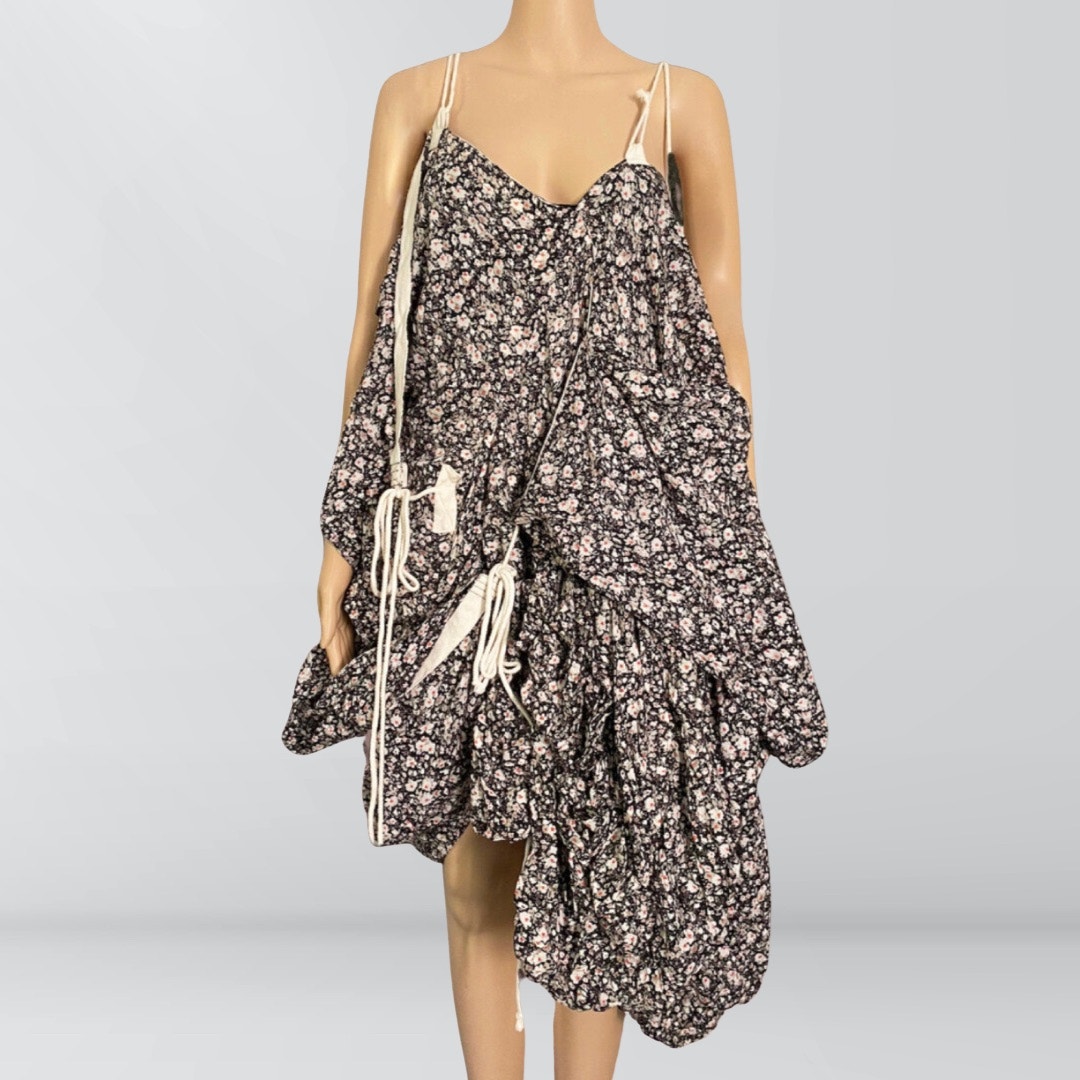 NWT Allsaints Ditzy Floral Parachute Dress RARE & STUNNING