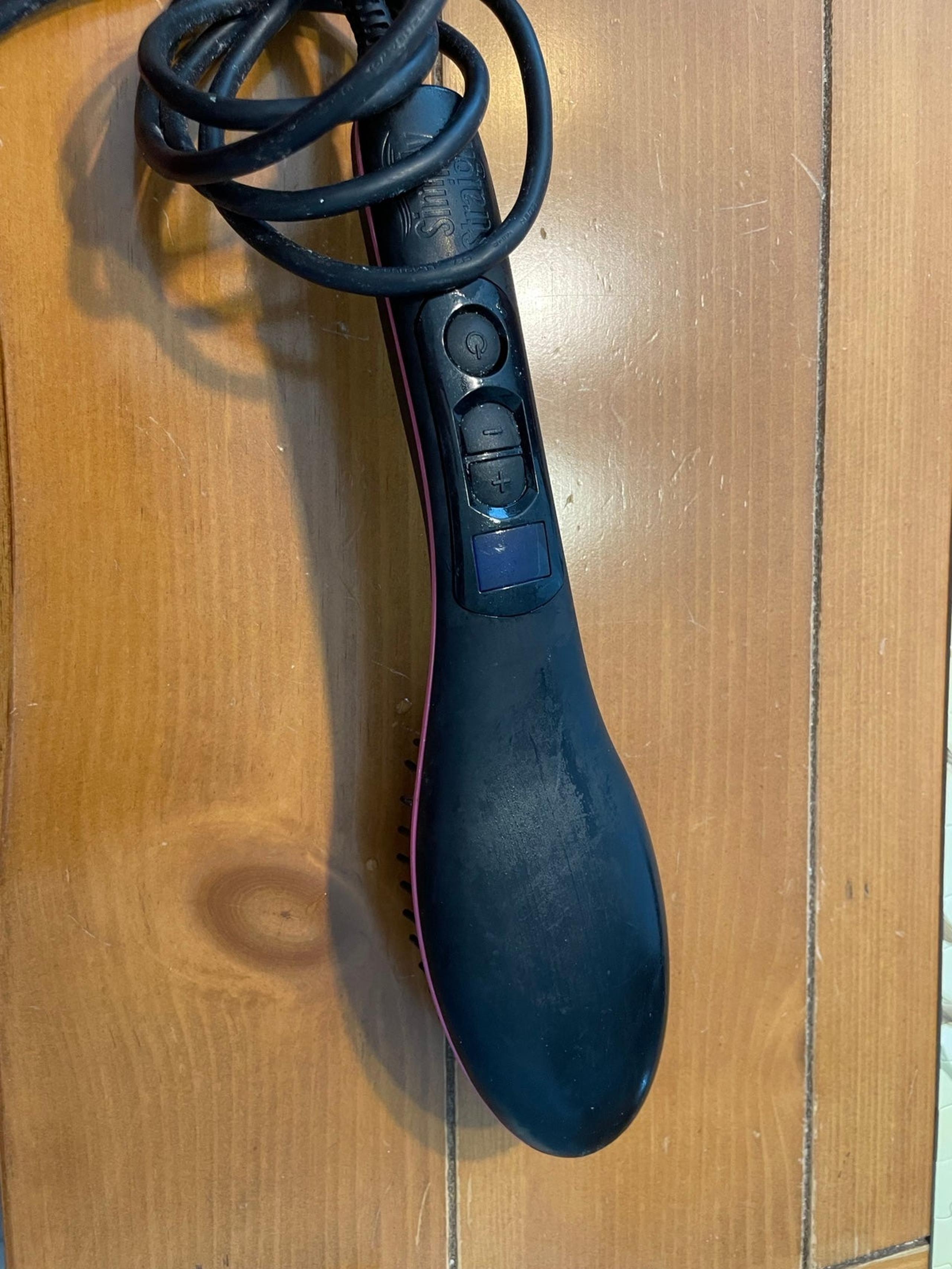 as seen on tv hair straightener brush