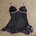 Native intimates slip dress medium with purple layered skirt
