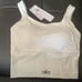 Alo sports bra high elastic vest with chest pad size:M
