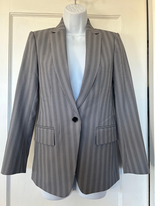 CLUB MONACO Grey Borrem Blazer, size 00, NWT