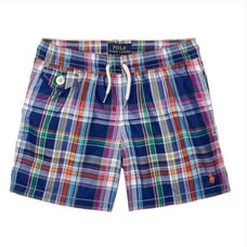 NEW Polo Ralph Lauren Plaid Traveler Swim Trunks Size XXL