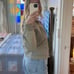 Y2K Vintage Washed Cotton Cafe Racer Workwear Jacket Small Medium Womens Green