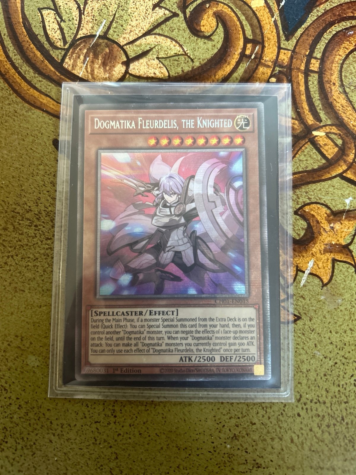 Yugioh Dogmatika Fleurdelis, the Knighted (Starlight Rare)