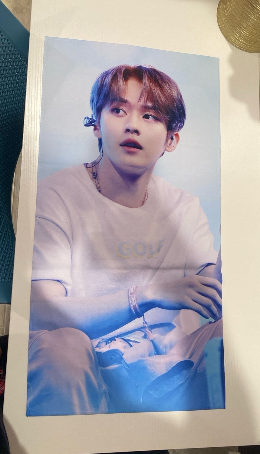 Leeknow Minho cheering kit slogan (BLUE ver)