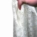 Vintage Miss Elaine white eyelet lace robe