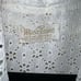 Vintage Miss Elaine white eyelet lace robe