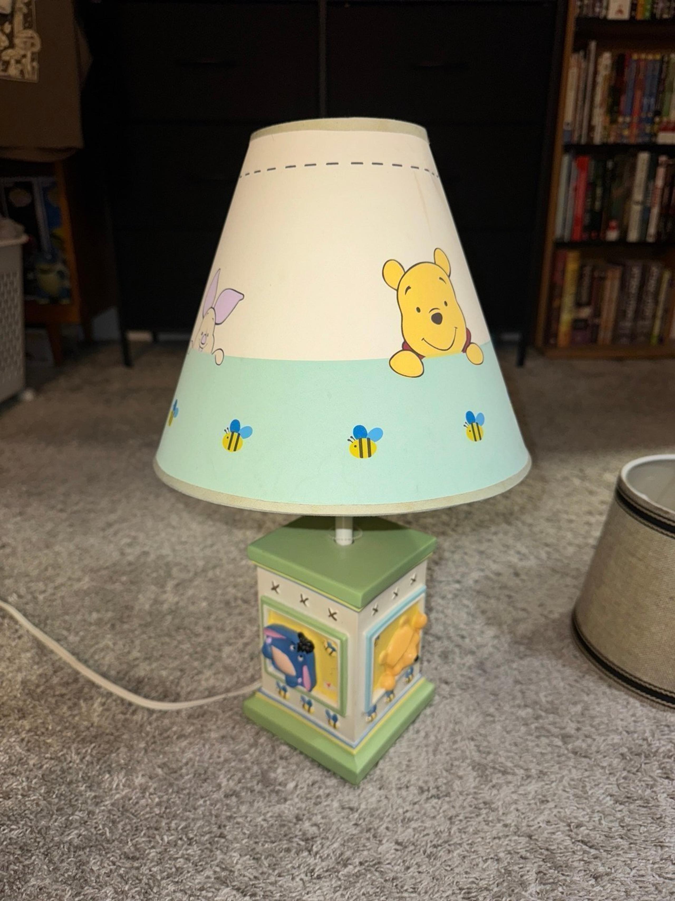Winnie The Pooh Lamp from 90s. Vintage